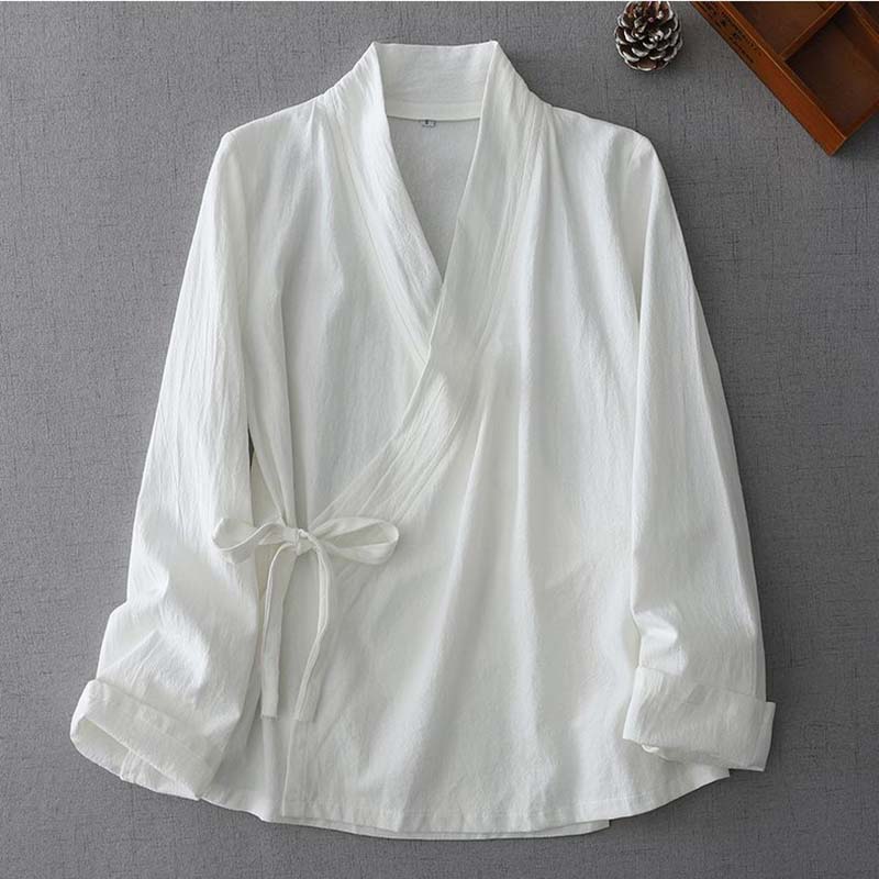 Summer Clothing Wraps - Женская блузка-кимоно в китайском стиле с