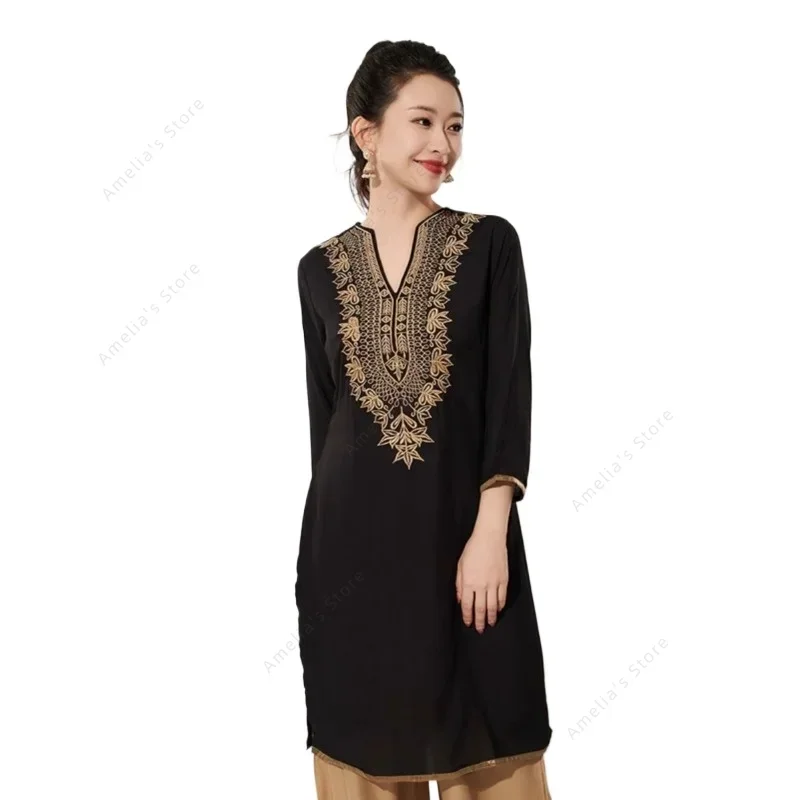 Summer Clothing Pakistan - Женская индийская традиционная хлопковая блузка с