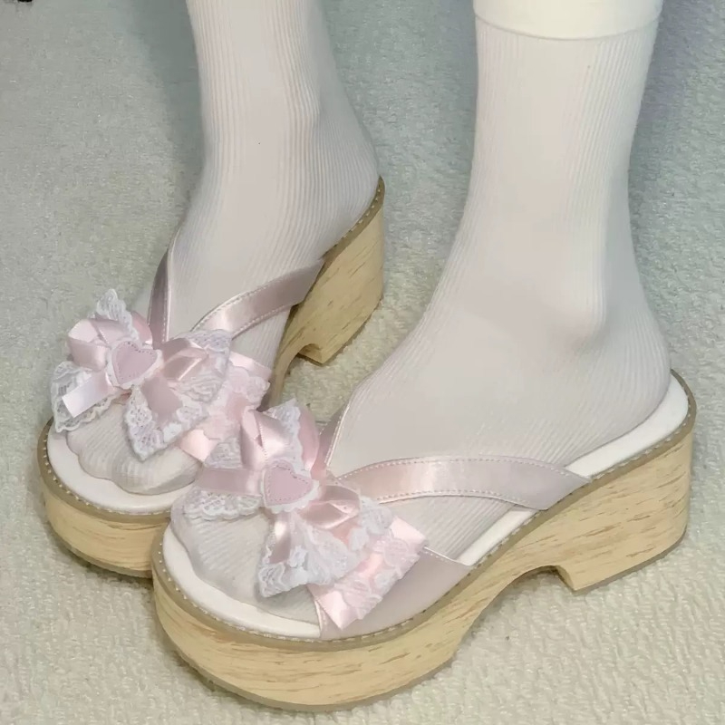 Summer Clothing Stores - Женские летние сандалии Sweet Bow на