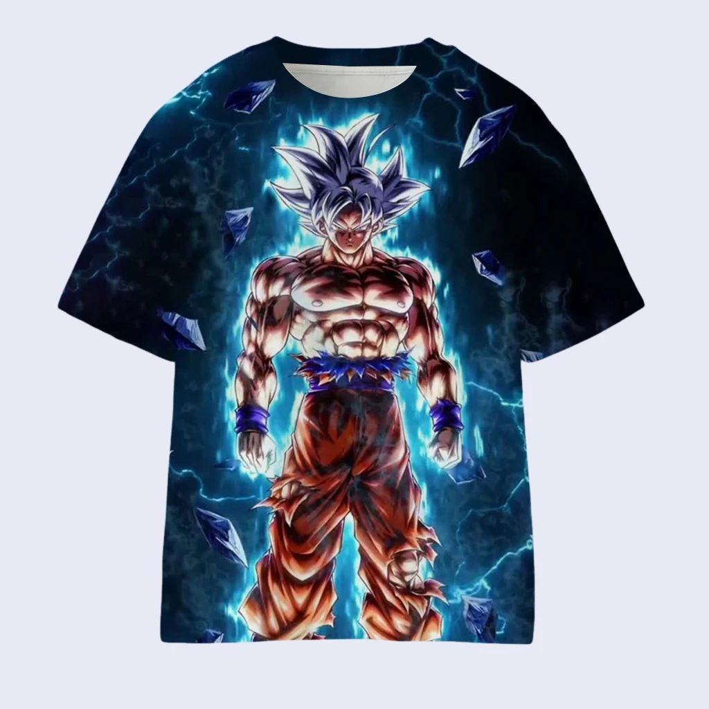 Summer Clothing Must Haves - Футболка с 3D-принтом персонажей классического аниме