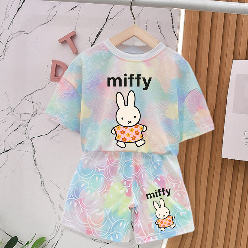 Summer Clothing Baby Girl - Летние комплекты одежды с кроликом Миффи