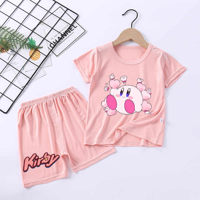 Новая пижама для девочек с изо – обзор и цена Summer Clothing Baby Girl