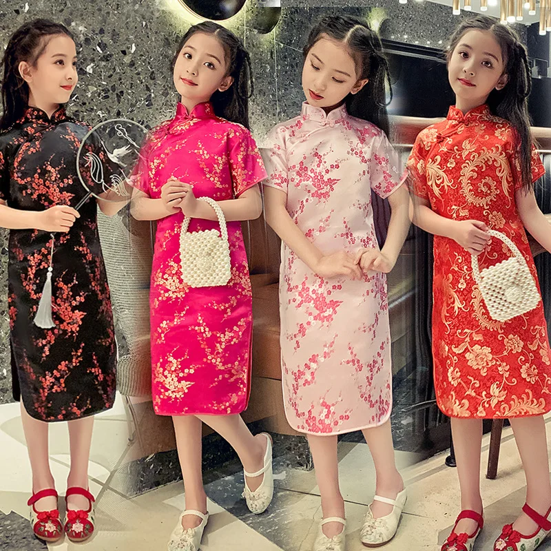 Summer Children's Cheongsam Mo – обзор и цена Summer Clothing Baby Girl