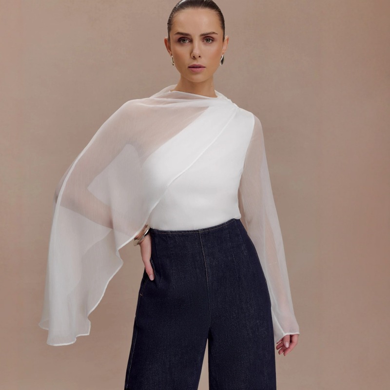 Новая шифоновая блузка для жен – обзор и цена Summer Clothing Wholesale