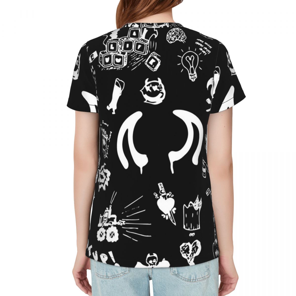 Футболка Yungblud Drawings Tat – обзор и цена Summer Clothing Drawing