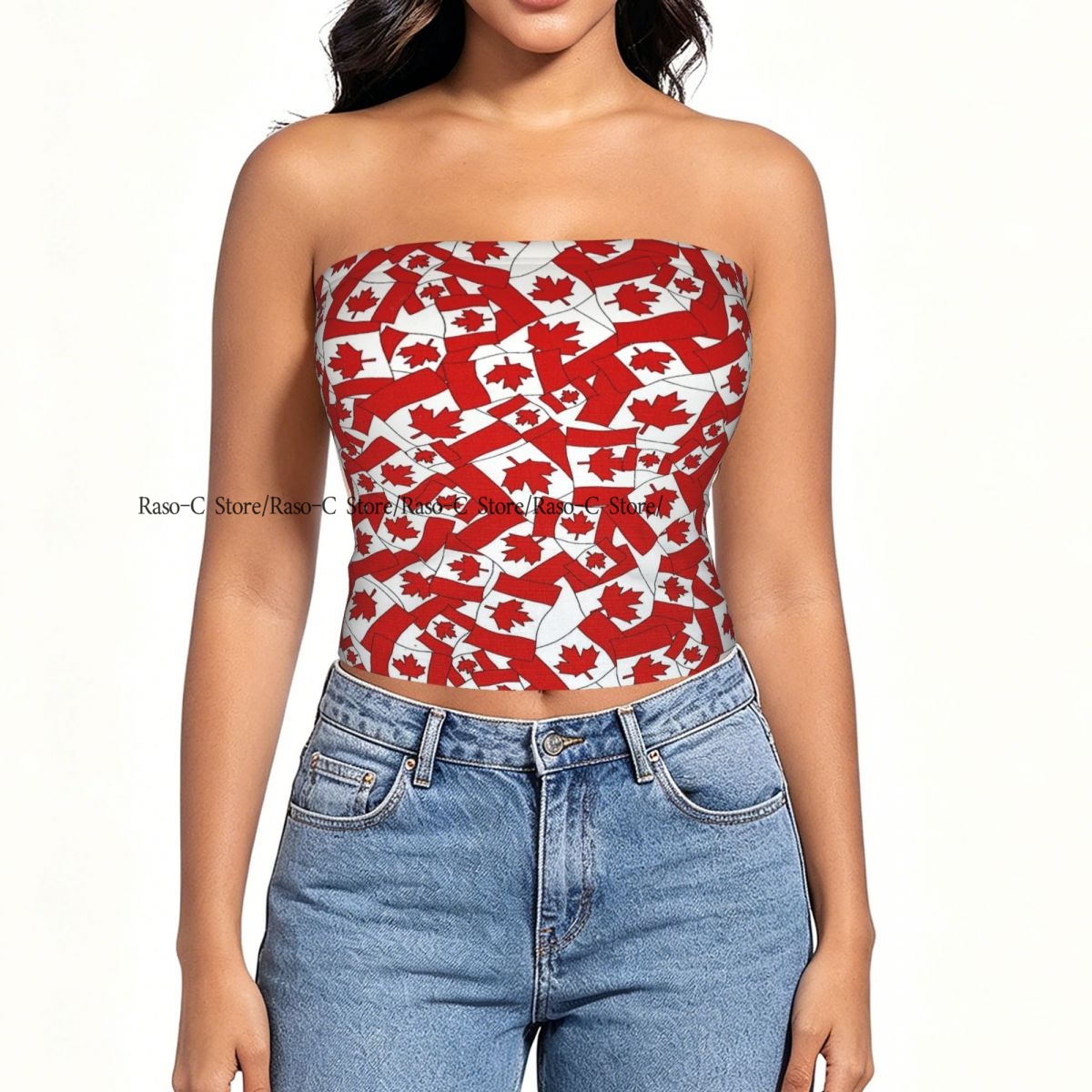 Женский укороченный топ-бюстье – обзор и цена Summer Clothing Women Canada